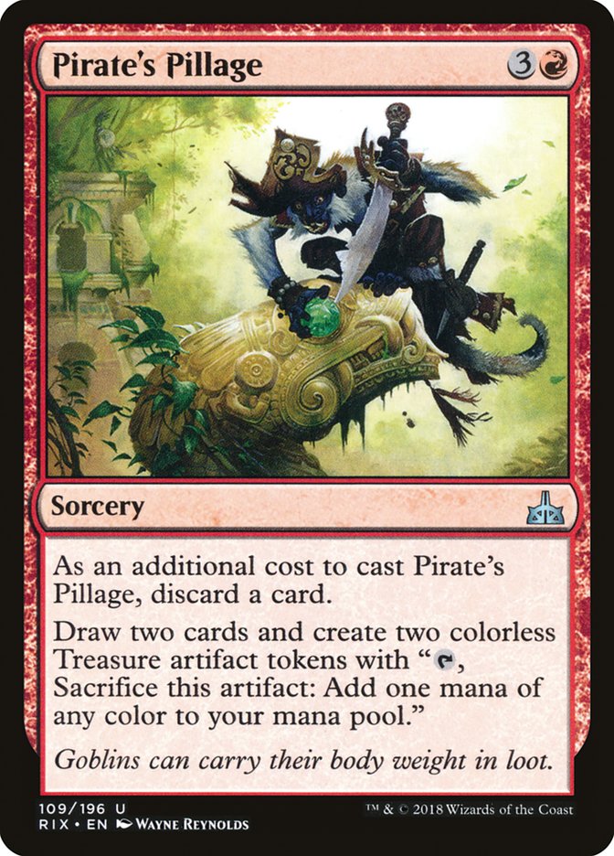 Pirate's Pillage [Rivals of Ixalan] | Webway Games