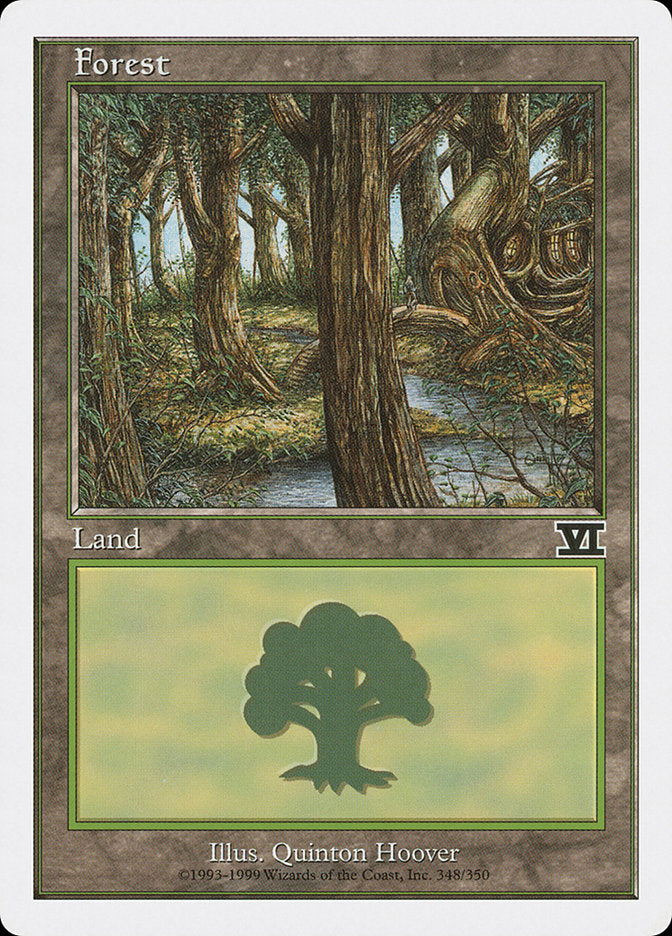 Forest (#348) [Classic Sixth Edition] | Webway Games
