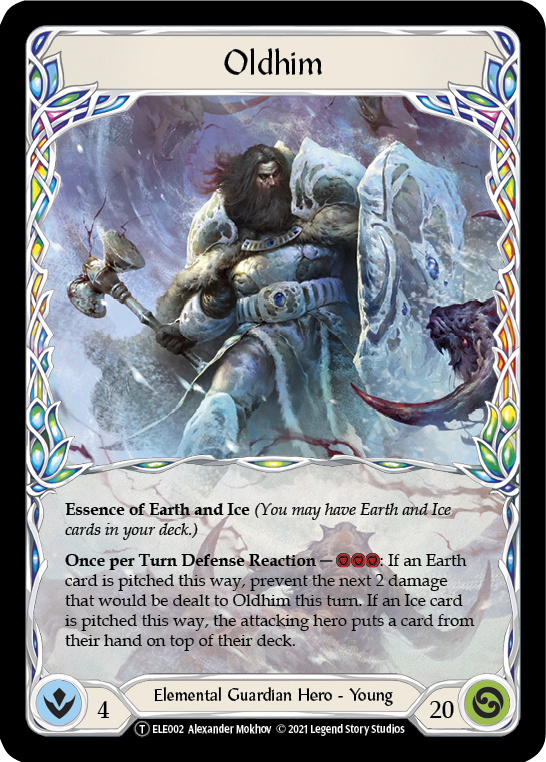 Oldhim // Frostbite [U-ELE111] Unlimited Normal | Webway Games
