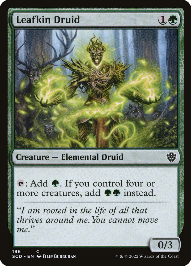 Leafkin Druid [Starter Commander Decks] | Webway Games