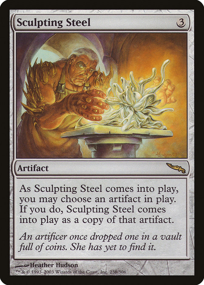 Sculpting Steel [Mirrodin] | Webway Games