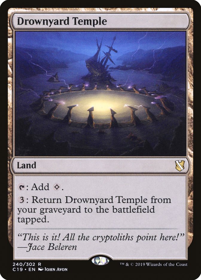 Drownyard Temple [Commander 2019] | Webway Games