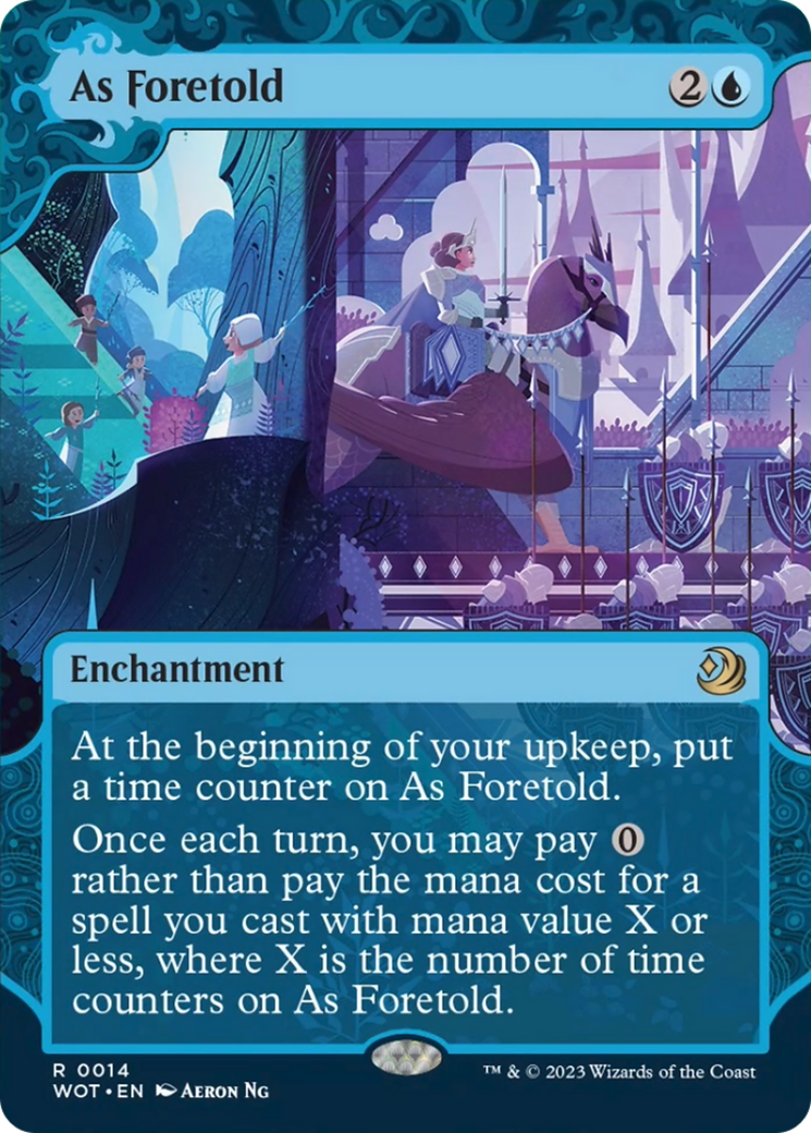 As Foretold [Wilds of Eldraine: Enchanting Tales] | Webway Games