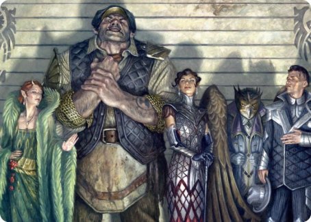 Rogues' Gallery Art Card [Streets of New Capenna Art Series] | Webway Games