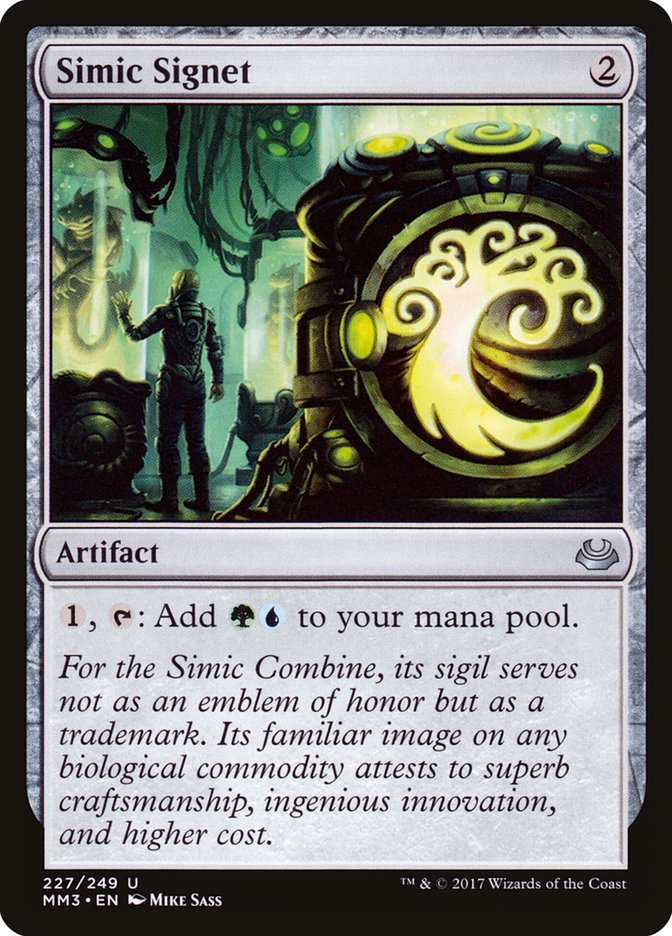Simic Signet [Modern Masters 2017] | Webway Games