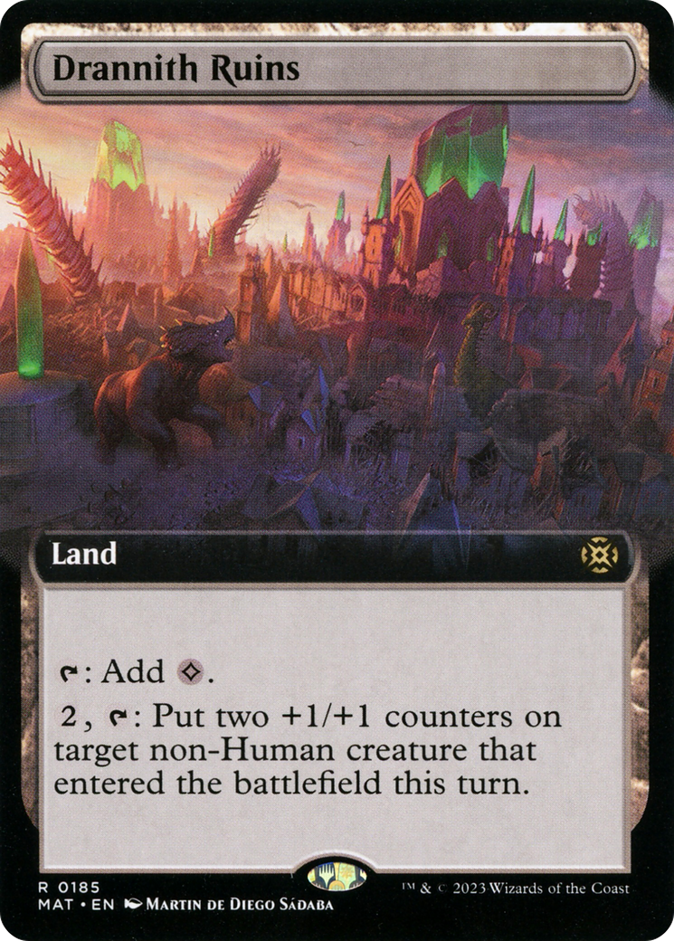 Drannith Ruins (Extended Art) [March of the Machine: The Aftermath] | Webway Games