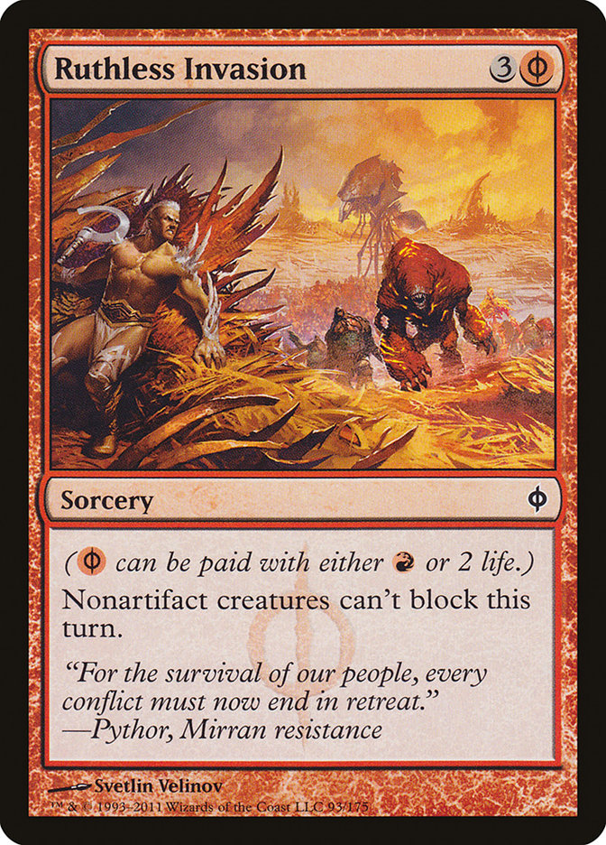 Ruthless Invasion [New Phyrexia] | Webway Games