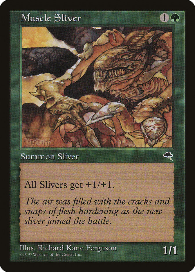 Muscle Sliver [Tempest] | Webway Games