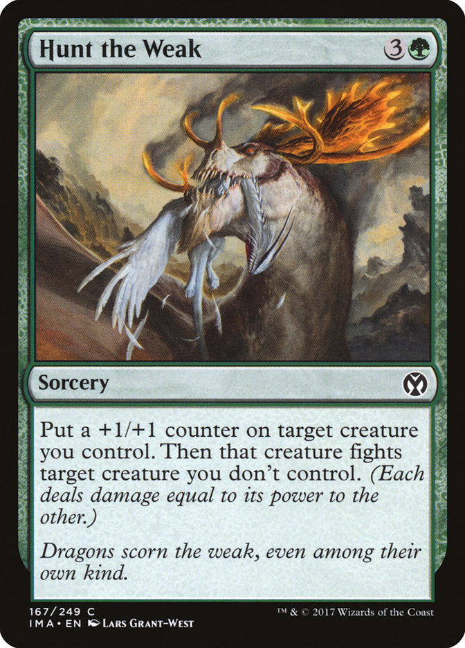 Hunt the Weak [Iconic Masters] | Webway Games