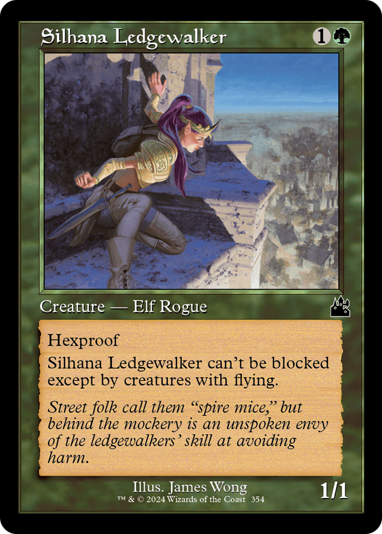 Silhana Ledgewalker (Retro Frame) [Ravnica Remastered] | Webway Games