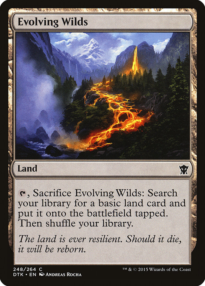 Evolving Wilds [Dragons of Tarkir] | Webway Games