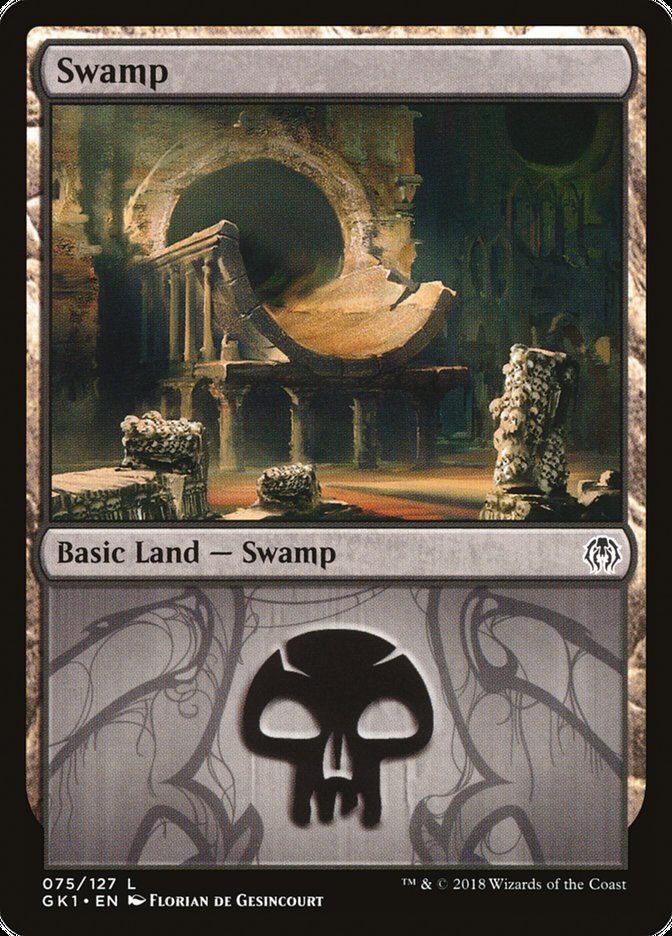 Swamp (#75) [Guilds of Ravnica Guild Kit] | Webway Games