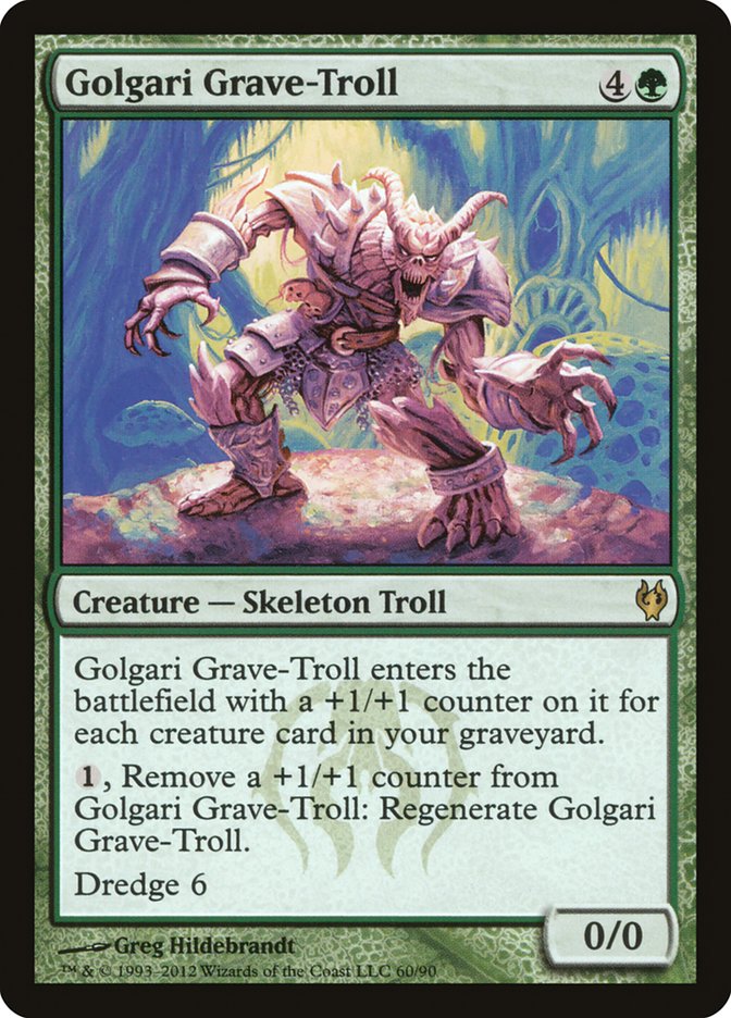 Golgari Grave-Troll [Duel Decks: Izzet vs. Golgari] | Webway Games