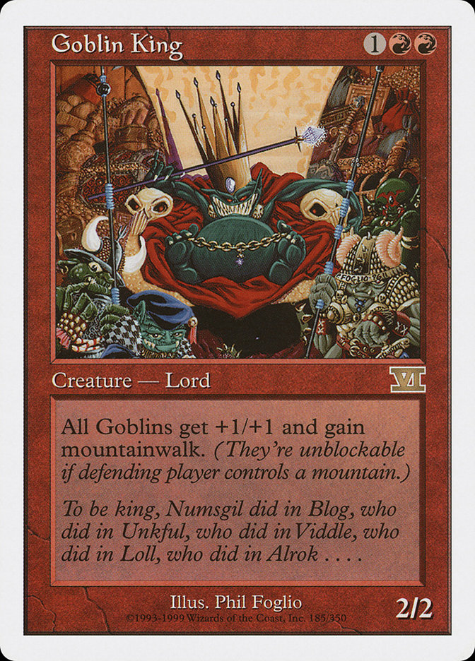 Goblin King [Classic Sixth Edition] | Webway Games