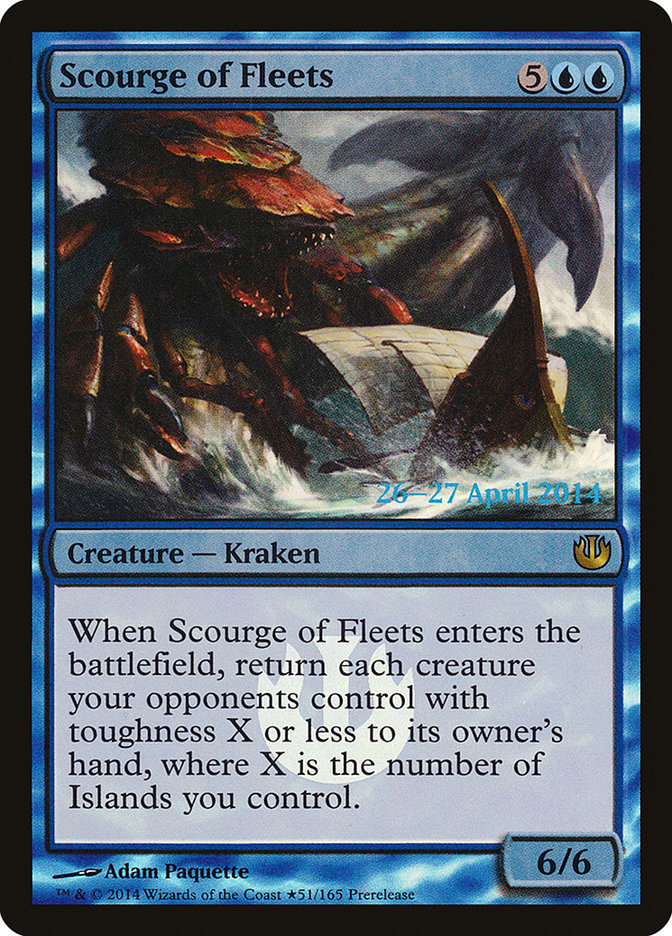 Scourge of Fleets  (Prerelease) [Journey into Nyx Prerelease Promos] | Webway Games