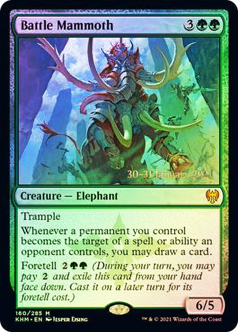 Battle Mammoth  [Kaldheim Prerelease Promos] | Webway Games