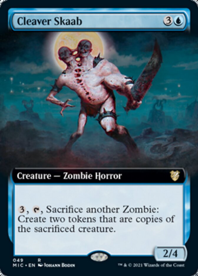 Cleaver Skaab (Extended) [Innistrad: Midnight Hunt Commander] | Webway Games