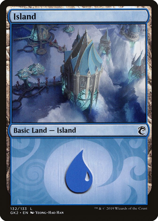 Island (132) [Ravnica Allegiance Guild Kit] | Webway Games