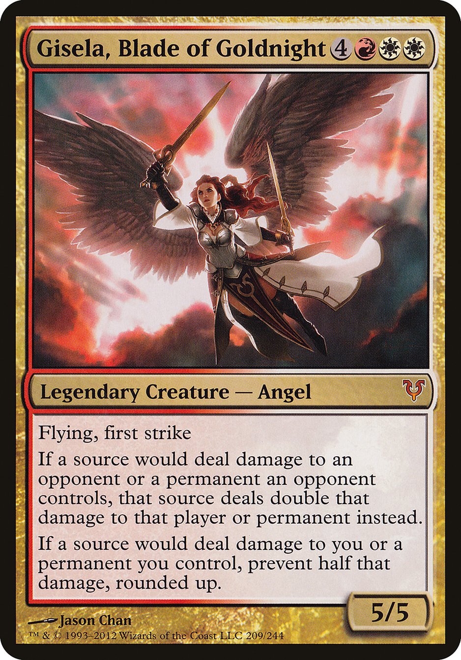 Gisela, Blade of Goldnight (Oversized) [Open the Helvault] | Webway Games
