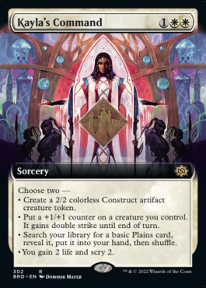 Kayla's Command (Extended Art) [The Brothers' War] | Webway Games
