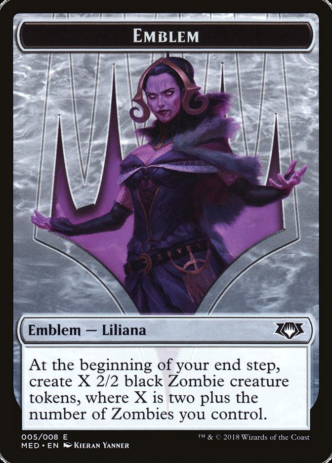 Emblem - Liliana, the Last Hope [Mythic Edition Tokens] | Webway Games
