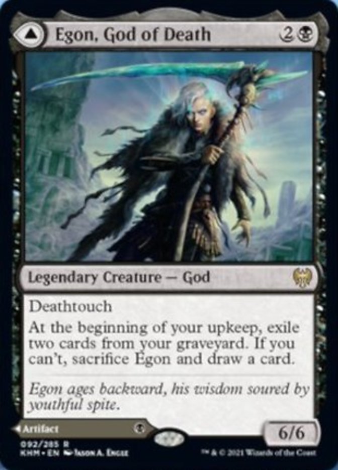 Egon, God of Death // Throne of Death [Kaldheim] | Webway Games