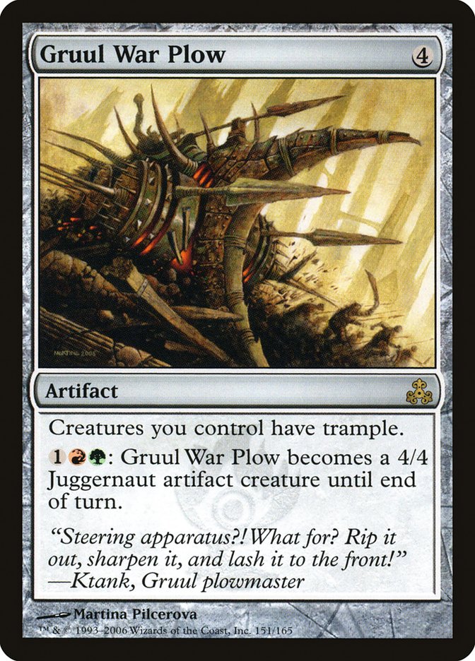Gruul War Plow [Guildpact] | Webway Games
