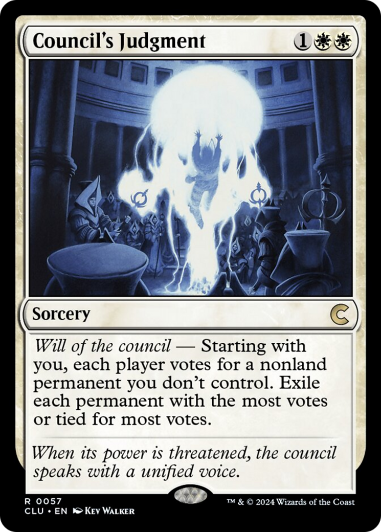 Council's Judgment [Ravnica: Clue Edition] | Webway Games