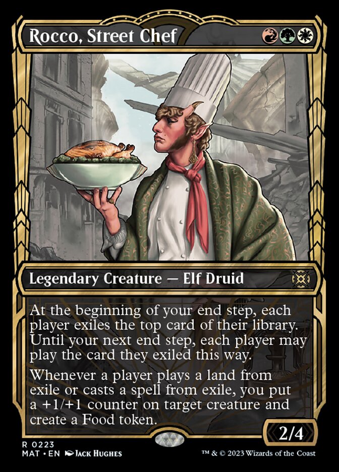 Rocco, Street Chef (Showcase Halo Foil) [March of the Machine: The Aftermath] | Webway Games