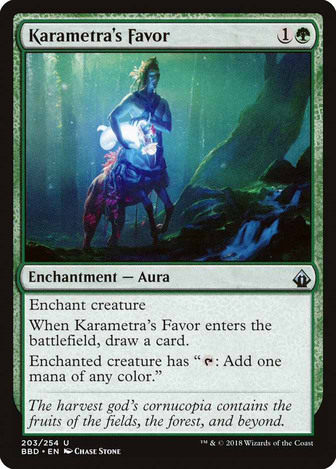 Karametra's Favor [Battlebond] | Webway Games