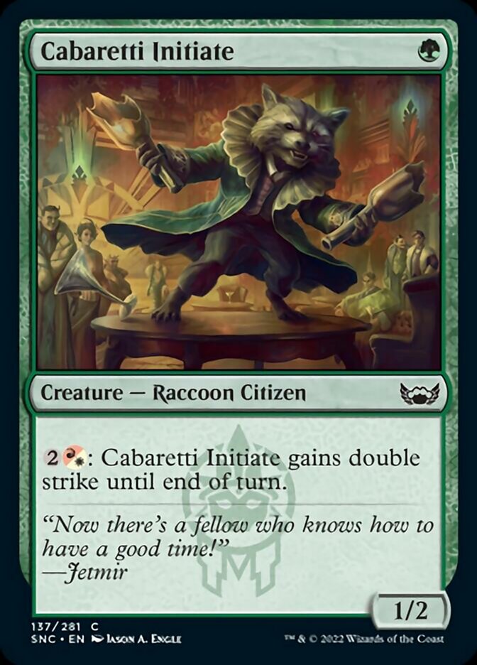 Cabaretti Initiate [Streets of New Capenna] | Webway Games