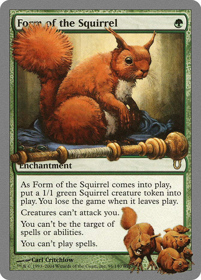 Form of the Squirrel [Unhinged] | Webway Games
