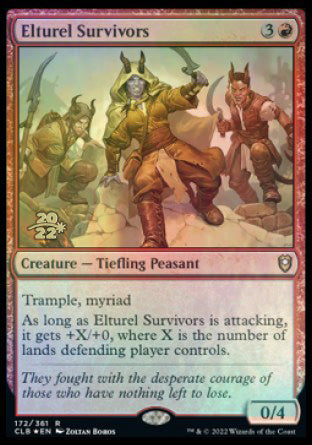 Elturel Survivors [Commander Legends: Battle for Baldur's Gate Prerelease Promos] | Webway Games