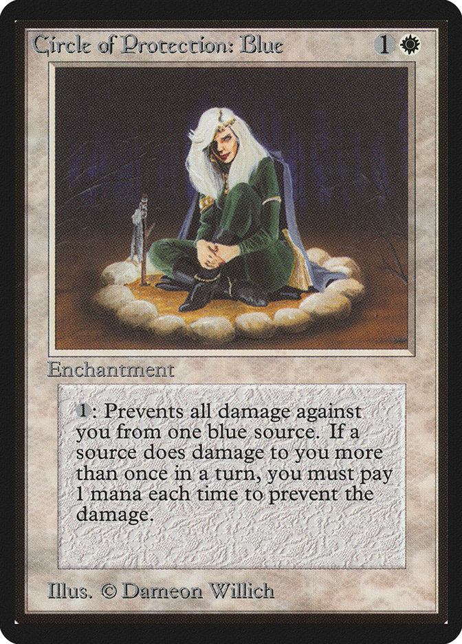 Circle of Protection: Blue [Limited Edition Beta] | Webway Games