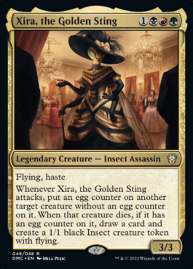 Xira, the Golden Sting [Dominaria United Commander] | Webway Games