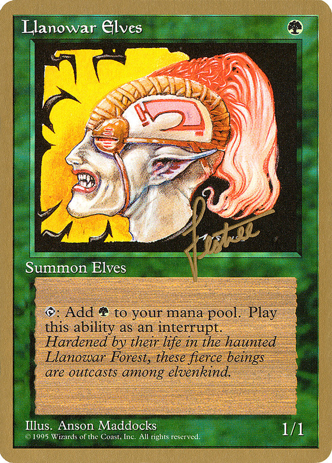 Llanowar Elves (Bertrand Lestree) [Pro Tour Collector Set] | Webway Games
