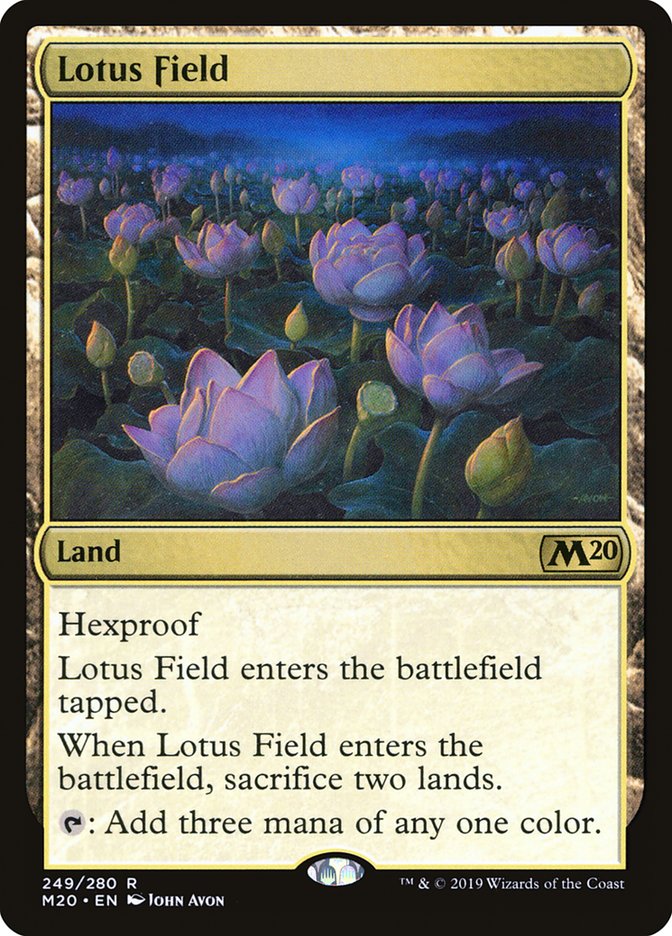 Lotus Field [Core Set 2020] | Webway Games