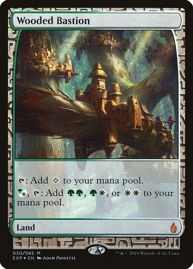 Wooded Bastion [Zendikar Expeditions] | Webway Games