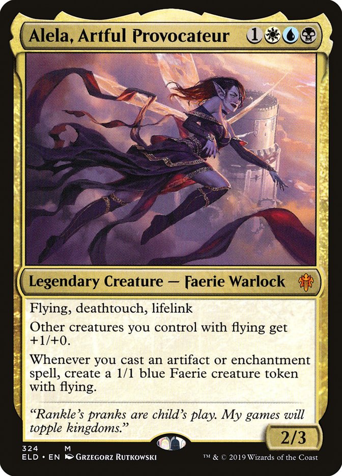 Alela, Artful Provocateur [Throne of Eldraine] | Webway Games
