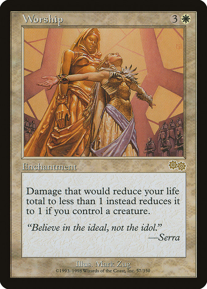 Worship [Urza's Saga] | Webway Games