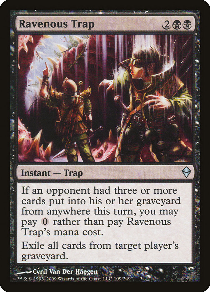 Ravenous Trap [Zendikar] | Webway Games
