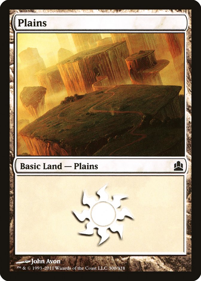 Plains (#300) [Commander 2011]