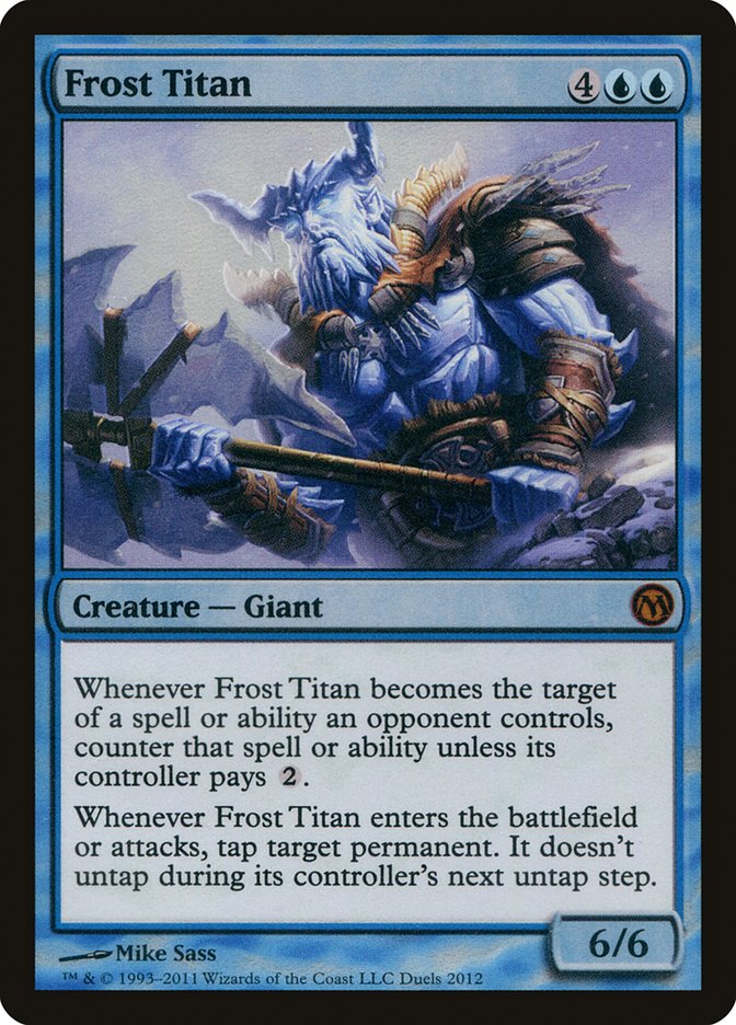 Frost Titan (Duels of the Planeswalkers Promos) [Duels of the Planeswalkers Promos 2011] | Webway Games