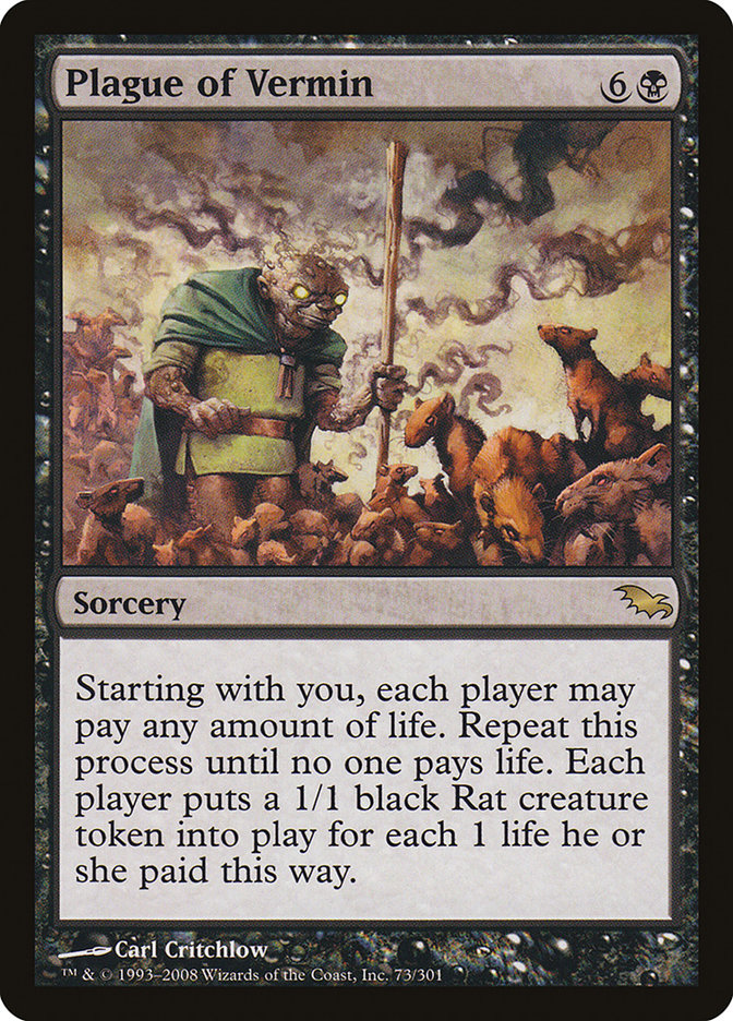 Plague of Vermin [Shadowmoor] | Webway Games