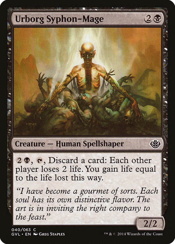 Urborg Syphon-Mage (Garruk vs. Liliana) [Duel Decks Anthology] | Webway Games