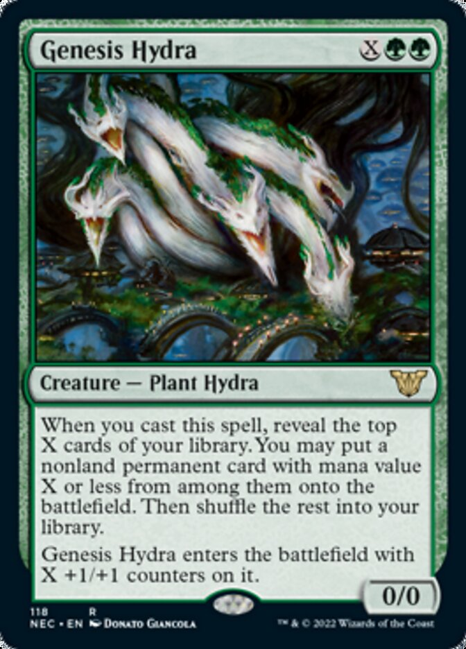 Genesis Hydra [Kamigawa: Neon Dynasty Commander] | Webway Games