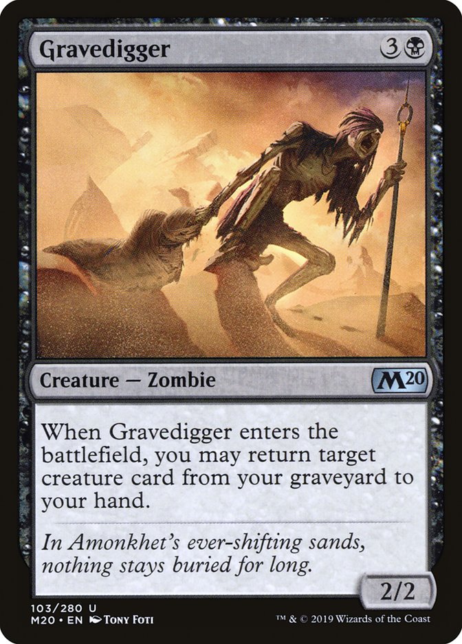 Gravedigger [Core Set 2020] | Webway Games