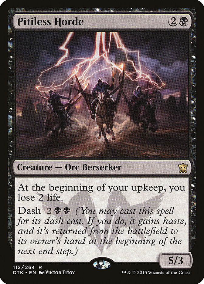 Pitiless Horde [Dragons of Tarkir] | Webway Games
