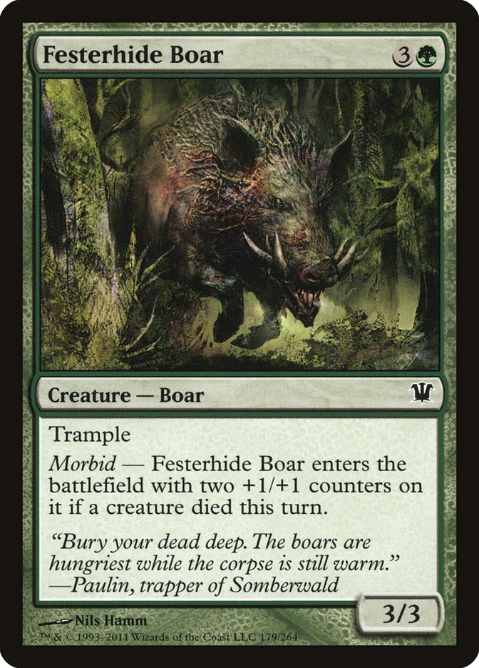 Festerhide Boar [Innistrad] | Webway Games