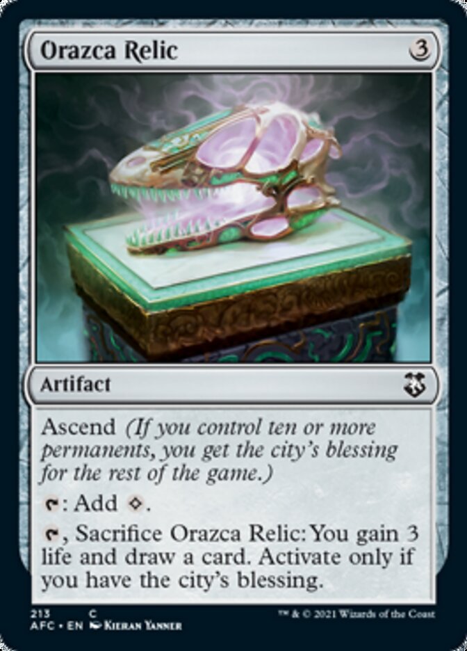 Orazca Relic [Dungeons & Dragons: Adventures in the Forgotten Realms Commander] | Webway Games